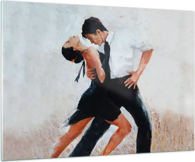 Produktbild von Bilder auf glas - tanzen sie - 100x70cm - Glasbilder - Wandbilder - Bilder - Kunstdruck - zum Aufhängen bereit - Wanddekoration aus Glas - Glas Bilder - Wandbild auf Glas - Einteilig - GAA100x70-3771