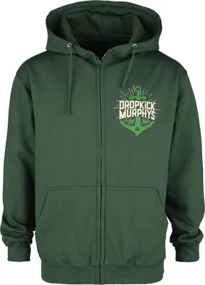 Produktbild von Dropkick Murphys Kapuzenjacke Herren Anchor Admat Green dunkelgrün M