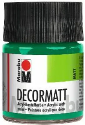 Produktbild von Decormatt Acryl - Saftgrün 067 50 ml. Packung mit 6 Stück