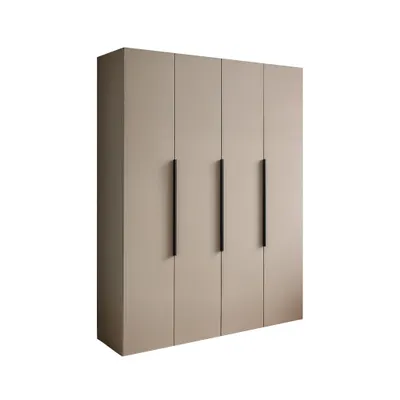 Produktbild von Drehtürenschrank Kleiderschrank Schrank 180 cm Beige farben viertürig