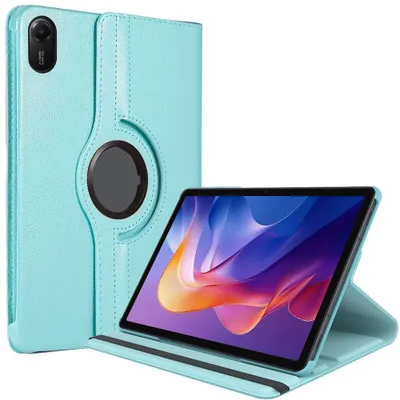 Image de Coque pour Xiaomi Redmi Pad 2 11 Pouces 2025 - Protection avec Support Rotatif - Bleu