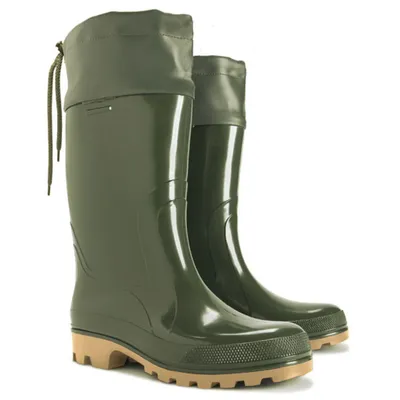 Zdjęcie produktu dla Buty męskie wysokie BDGRANDER w kolorze zielonym typu kalosz wykonane z PVC 44