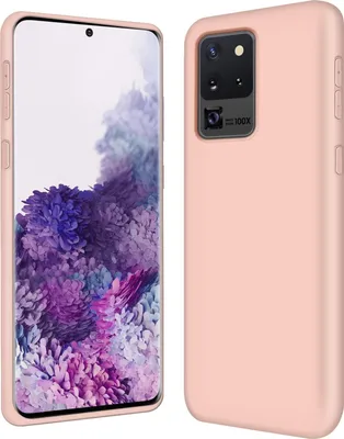 Obrázok produktu pre Puzdro Samsung Galaxy S20 Ultra ochranný kryt na mobilný telefón silikónové puzdro na mobilný telefón, ružové