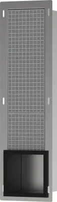 Produktbild von hansgrohe XtraStoris Original Toilettenpapierhalter, Einbau, mit Vorratsbehälter für 6 Rollen, 140x140x682mm, 56058670