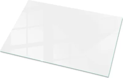Zdjęcie produktu dla Color White Smooth- Szklany blat kuchenny - Szklany blat kuchenny - Nowoczesny blat kuchenny - Trwały blat kuchenny - Higieniczny blat kuchenny - Łatwy do czyszczenia blat kuchenny - 100x70 cm
