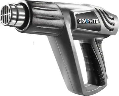 Produktbild von GRAPHITE Heißluftpistole 2000W 59G524 mit Zubehör
