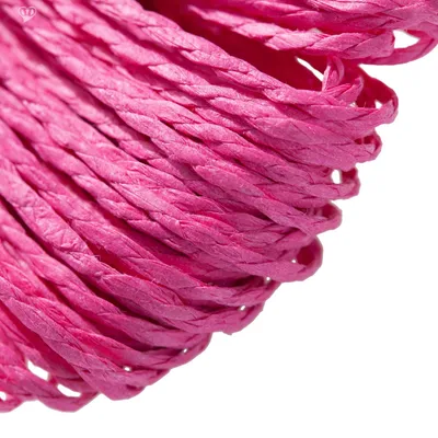 Produktbild von 30m Papierschnur Papierkordel Bastelschnur Papierschnur gedreht, Farbwahl, Farbe:magenta