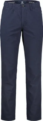 Produktbild von Chino Hose aus Baumwoll-Leinenqualität mit Tunnelzug und Gürtelschlaufen, bequeme Passform
