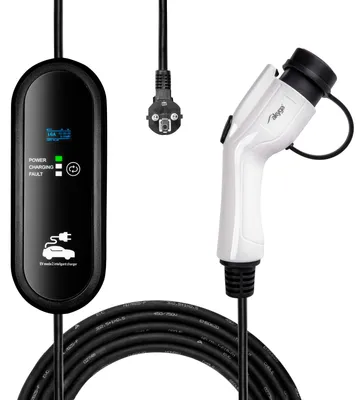 Produktbild von Kabel für Elektroautos AK-EC-23 GB/T LCD 1-Phase 16A 3.8kW 5m