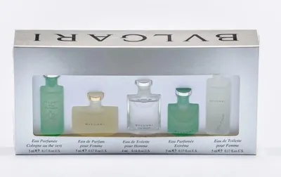 Obrázek produktu pro Dárková sada parfémů BVLGARI, miniatury, sada 5 x 5 ml