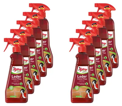 Produktbild von Poliboy Reinigungsmittel Leder Intensiv Pflege 10er Set - Inhalt 3,75L, Reinigung & Pflege