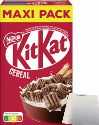 Produktbild von KitKat Cereal Maxi Pack (550g Packung) + usy Block
