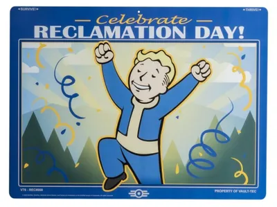 Immagine prodotto di Giornata della bonifica di Fallout Metallschild