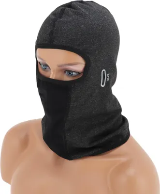 Produktbild von Balaclava Für Männer Und Frauen Kühlender UV-Schutz Balaclava Atmungsaktives Fahrrad-Gesichtsmaske Für Outdoor-Sport Schwarz