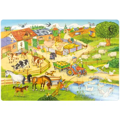 Immagine prodotto di Puzzle della fattoria