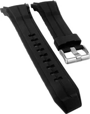 Produktbild von Calypso Uhrenarmband Spezial Anstoß schwarz Kunststoff > K5687/1 K5687