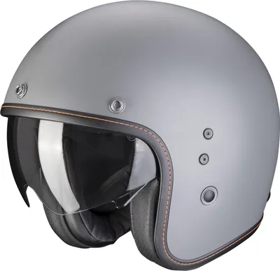 Produktbild von Scorpion Belfast Evo Solid Jethelm, grau matt, XS (54/55)