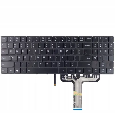 Immagine prodotto di Tastiera per portatile Tradebit per Lenovo Y530, Y540, Y530-15ICH, Y540-15, Y545, Y540-17IRH, Y7000P, Y7000; layout QWERTY USA, retroilluminata