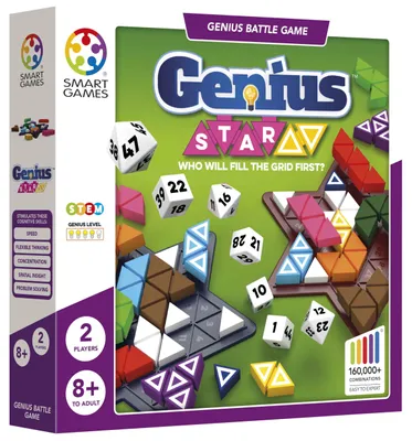 Zdjęcie produktu dla SmartGames Genius Star, Gra planszowa, Logiczny, 8 lat(a)
