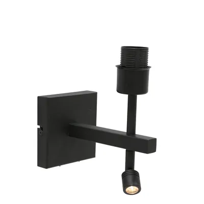 Immagine prodotto di Steinhauer - lampada da parete - Stang - nero - metallo - apparecchio singolo - LED_E27 - 2995ZW