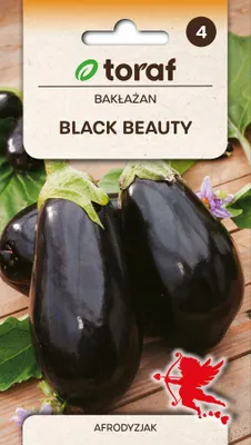Zdjęcie produktu dla Bakłażan Black Beauty Oberżyna Nasiona Bakłażanu Afrodyzjak Toraf 5.