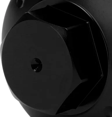 Productafbeelding van Oliecarterbout voor motorfiets, gemaakt van aluminiumlegering, vervanging voor Vespa Primavera 150, GTS 300, GTV (zwart)