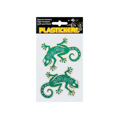 Produktbild von Aufkleber Refraktant Gecko 13.2 x 9.5 cm