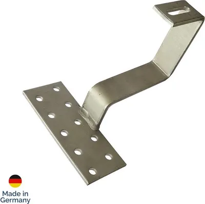 Produktbild von V8 D+ Dachhaken Edelstahl geschweißt MT123 (1.4016) Standard