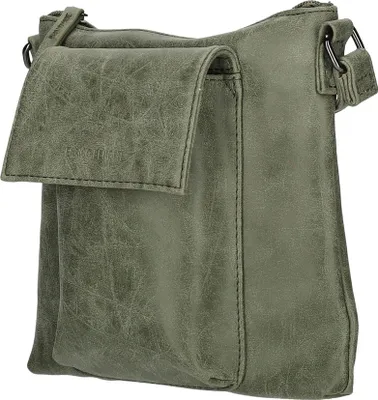 Produktbild von Kleine Damen Tasche Schultertasche Umhängetasche Crossover Bag Handtasche Olive