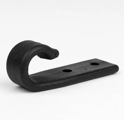 Produktbild von 10x Karosserie Haken aus Nylon Hunststoff schwarz