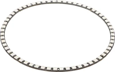 Produktbild von LED Ring (WS2812, vergleichbar mit Neopixel) Größe: 60 Pixel Angelötete Stiftleiste: Nein