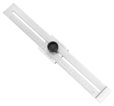 Obrázok produktu pre Solidchoice – Presná meracia tyč z uhlíkovej ocele, 300 mm