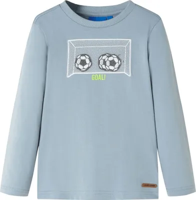 Imagen del producto de Camiseta infantil de manga larga azul claro 116