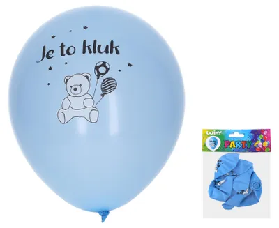 Immagine prodotto di Palloncino Gonfiabile 30 Cm - Set Da 5 Ragazzo