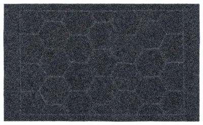 Zdjęcie produktu dla Wycieraczka roxi heksagon - kształt: prostokątny, kolor: szary, prostokątny: 45×75 cm