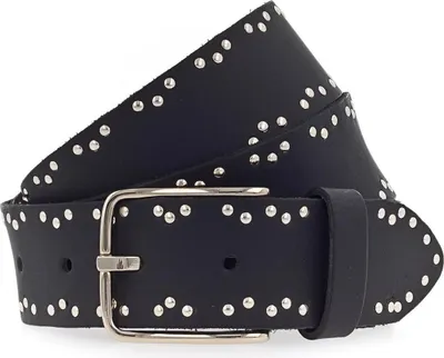 Produktbild von Vanzetti Leder Gürtel 35mm Leather Belt W105 Black schwarz