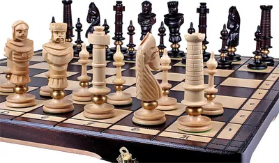 Produktbild von Grosses Royal Lux Schach (65X65Cm)