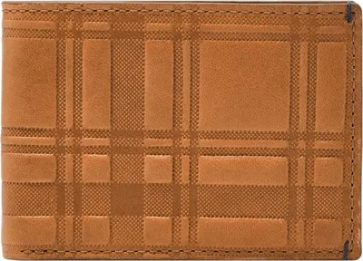 Immagine prodotto di FOSSIL porta carte di credito Bronson Front Pocket Wallet Bifold Camel marrone chiaro