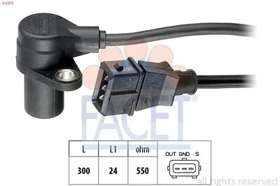 Produktbild von FACET 9.0272 Kurbelwellensensor Impulsgeber für DAEWOO LANOS (KLAT)