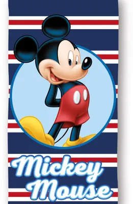 Zdjęcie produktu dla Disney Mickey Bedetuch Maße ca. 70 x 140 cm