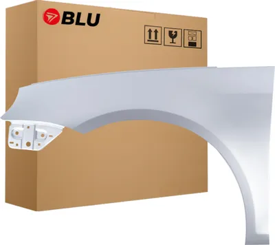 Image de BLU Aile Compatible avec VW Volkswagen Eos LA7W Gauche Silber ReflexSilber | 2006-2015 | Avant | Peint| Prêt à Monter | Acier
