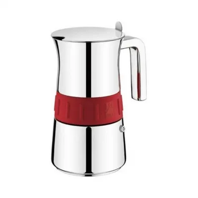Produktbild von Italienische Kaffeemaschine BRA Elegance Red (10 Kopper)