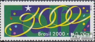 Produktbild von Briefmarken Brasilien 2000 Mi 2989 (kompl.Ausg.) postfrisch Eintritt in das Jahr 2000