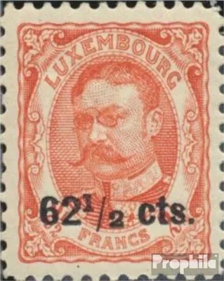 Produktbild von Briefmarken Luxemburg 1912 Mi 89 gestempelt Aufdruckausgabe