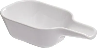 Produktbild von APS 84455 Schale TASTE, mit Löffelablage, Melamin, 13,5 x 7,5 cm, Höhe 4 cm, weiß