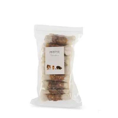 Image de Petstyle Living Pressed Bone Blanc Avec Canard
