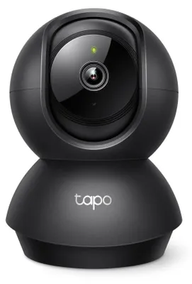 Zdjęcie produktu dla Kamera wewnętrzna WiFi - 1080p - 360° - Noktowizja - Czarna