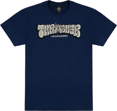 Produktbild von Thrasher Bully Kurzarm-t-shirt Blau M Herren,Damen Blau M
