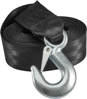 Imagen del producto de Cuerda de arrastre de 5 cm x 6 m, con una capacidad de carga de 1500 kg, para automóviles, camiones y barcos