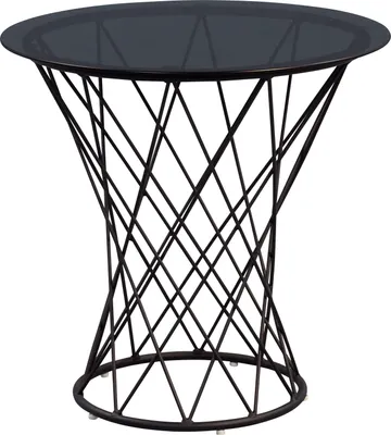 Produktbild von Beistelltisch LORI 50x50 cm Glas grau
